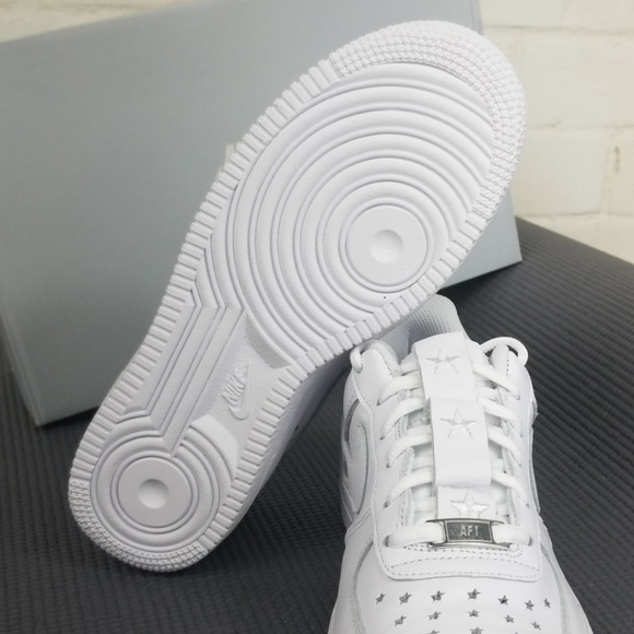 Nike Air Force 1 QS (GS) "Independance Day" White - Picture 4 of 8